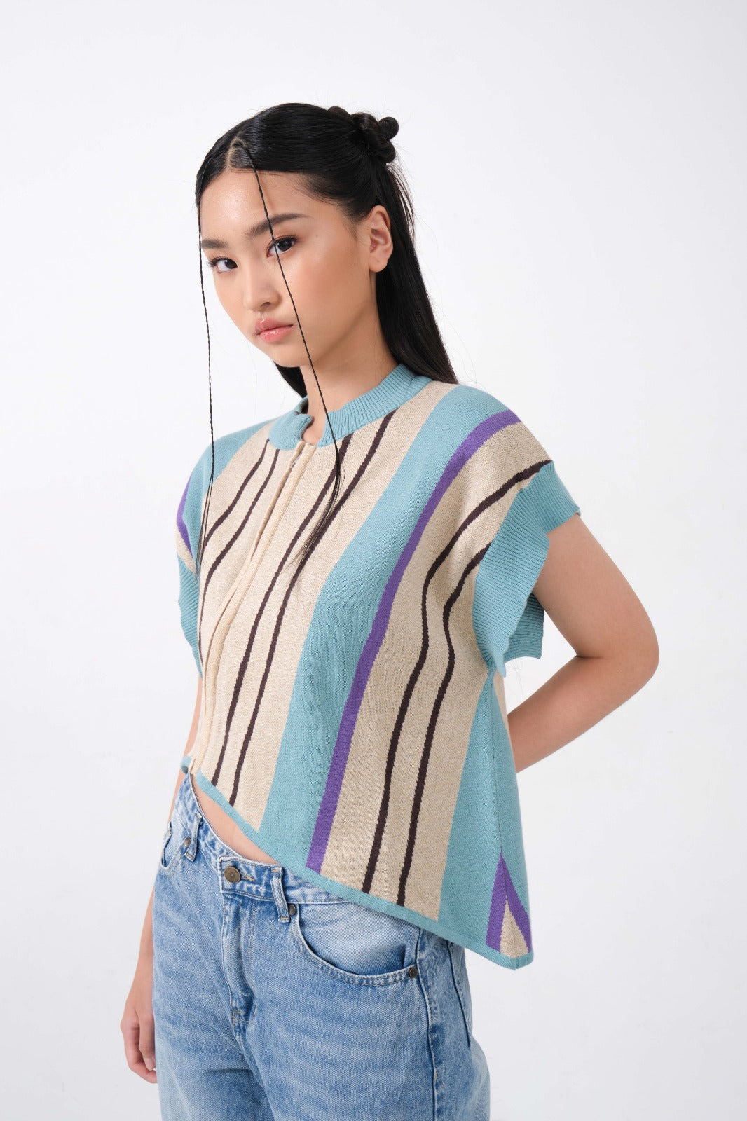 Clairo Asymmetrical Top