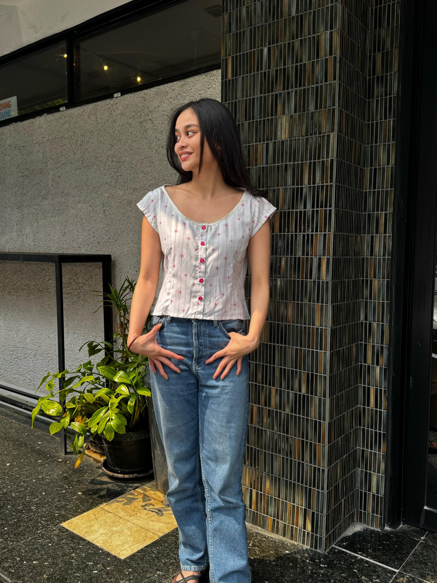 Seroja Upcycled Top