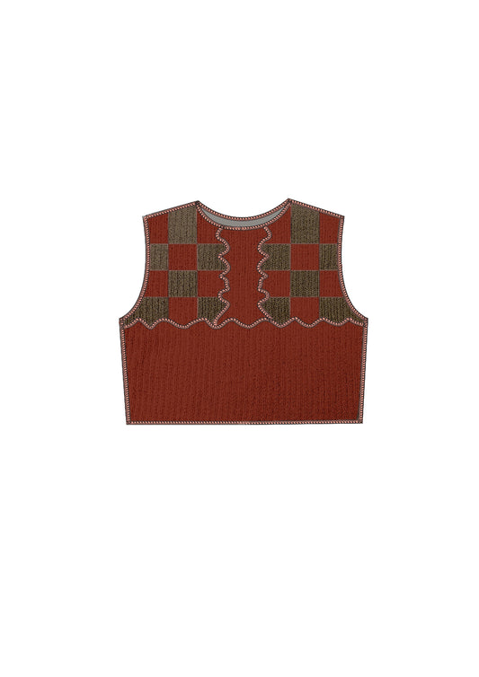 Custom Damier Top