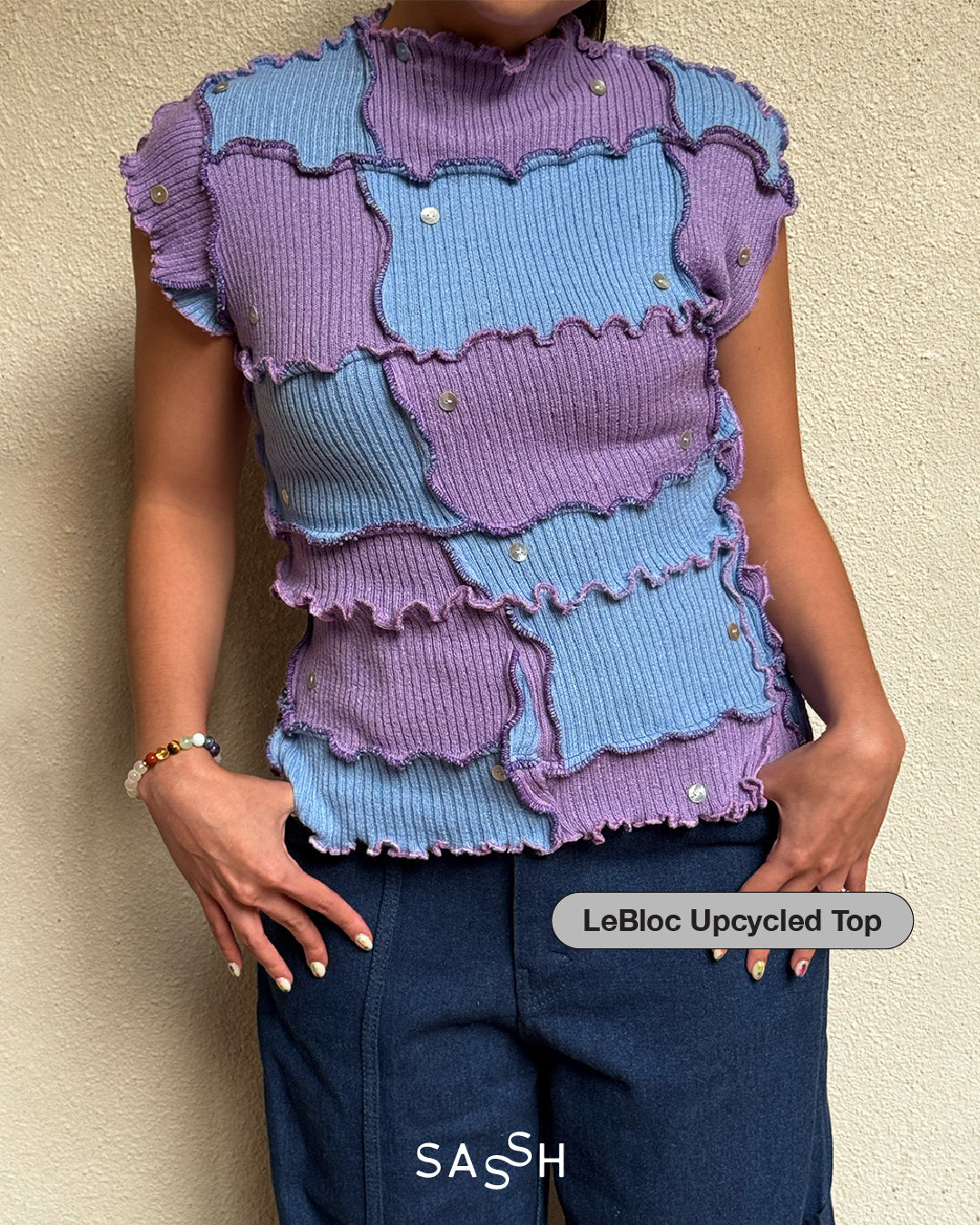 LeBloc Upcycled Top