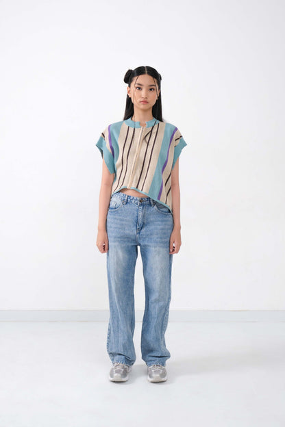Clairo Asymmetrical Top