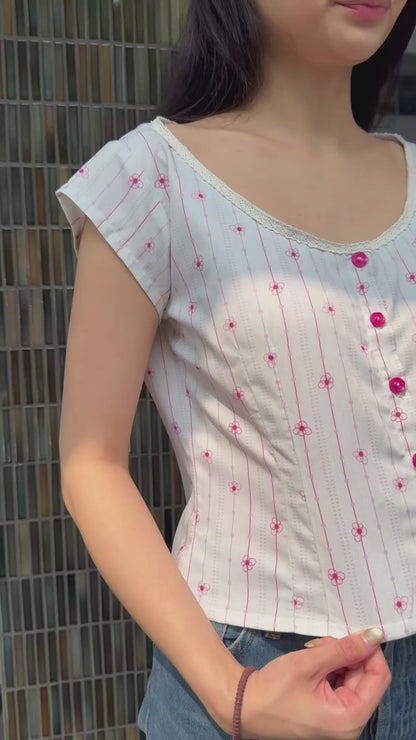 Seroja Upcycled Top