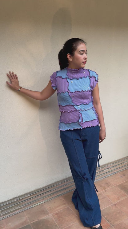 LeBloc Upcycled Top